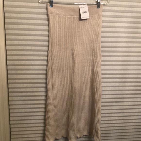 Free people cream shine skirt - Picture 2 of 3